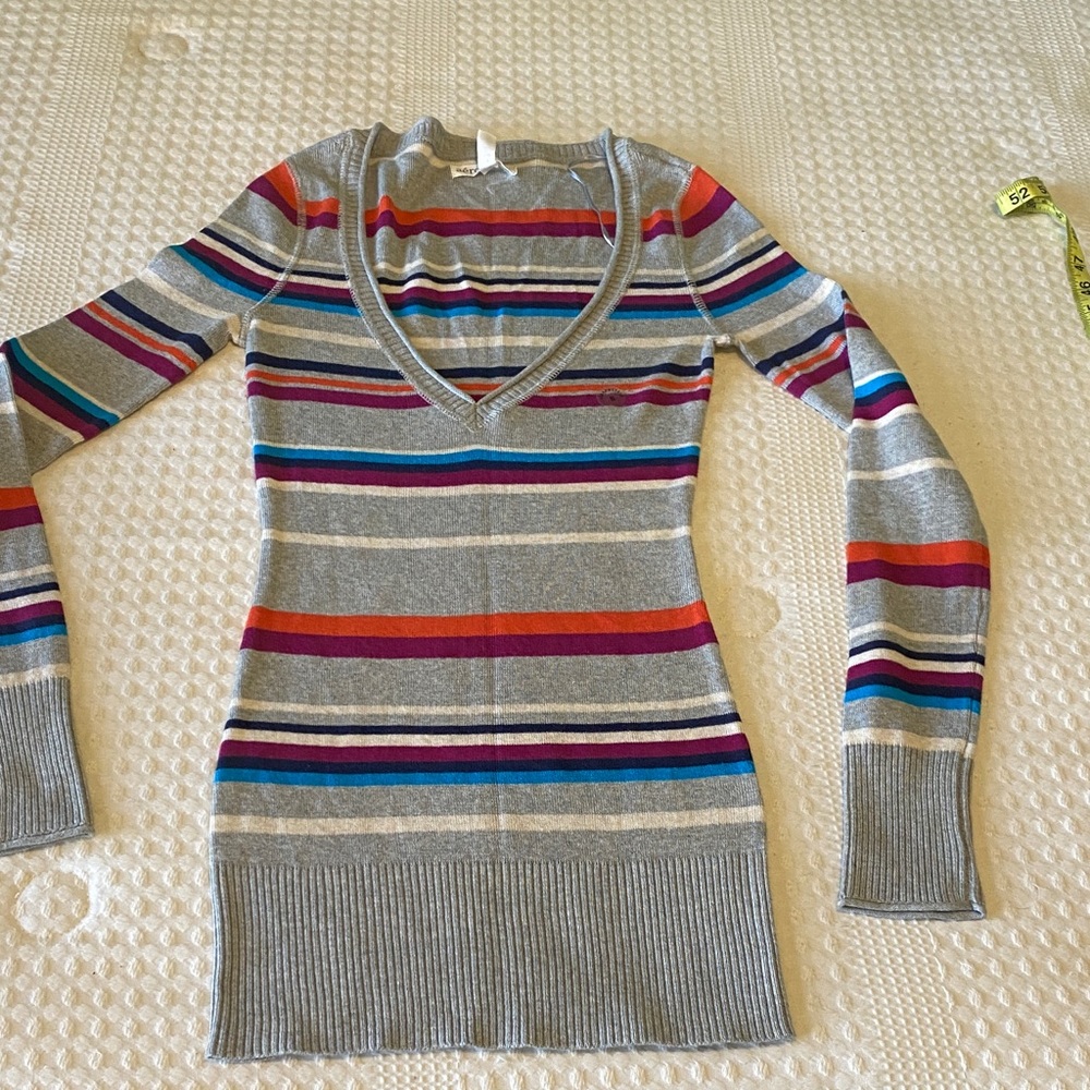 Aeropostale Multicolor Striped Knit Top
